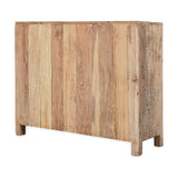 Ibo Reclaimed Wood Slatted Sideboard - Natural