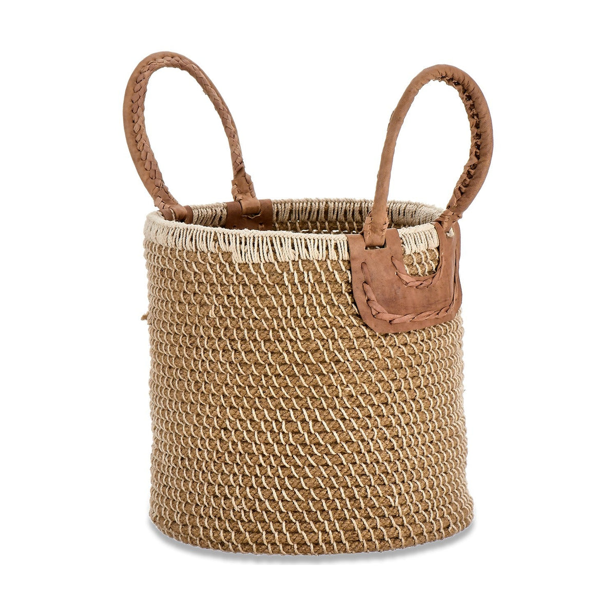 Indra Small Coil Storage Basket - Natural