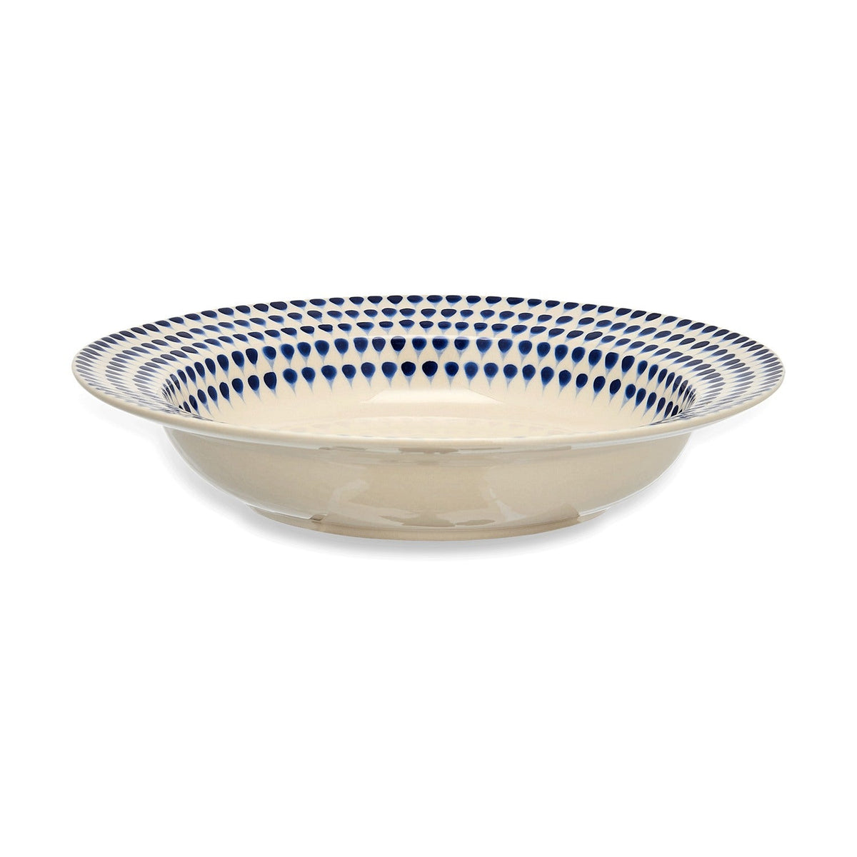 Indigo Drop Pasta Bowl - Indigo