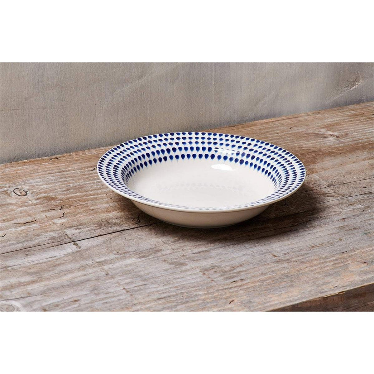 Indigo Drop Pasta Bowl - Indigo