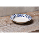Indigo Drop Pasta Bowl - Indigo