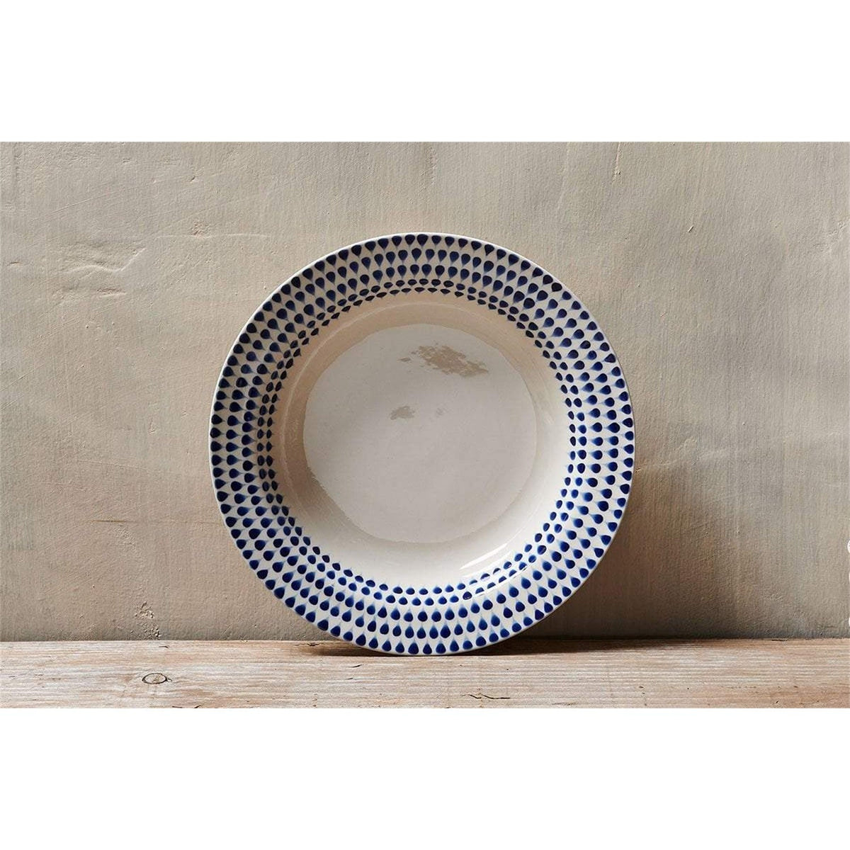 Indigo Drop Pasta Bowl - Indigo