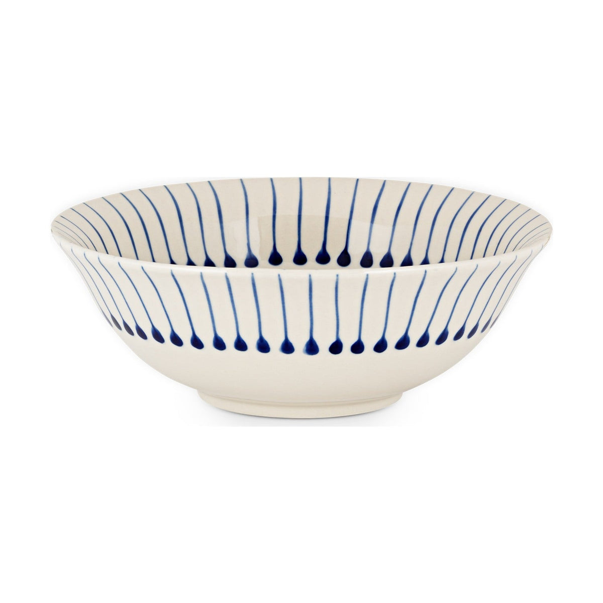 Iba Large Ceramic Cereal Bowl - Indigo