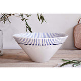 Iba Medium Ceramic Serving Bowl - Indigo