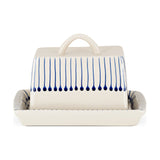 Iba Ceramic Butter Dish - Indigo