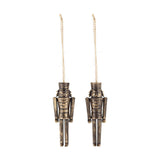 Imay Nutcracker Decoration - Antique Brass - Set of 2