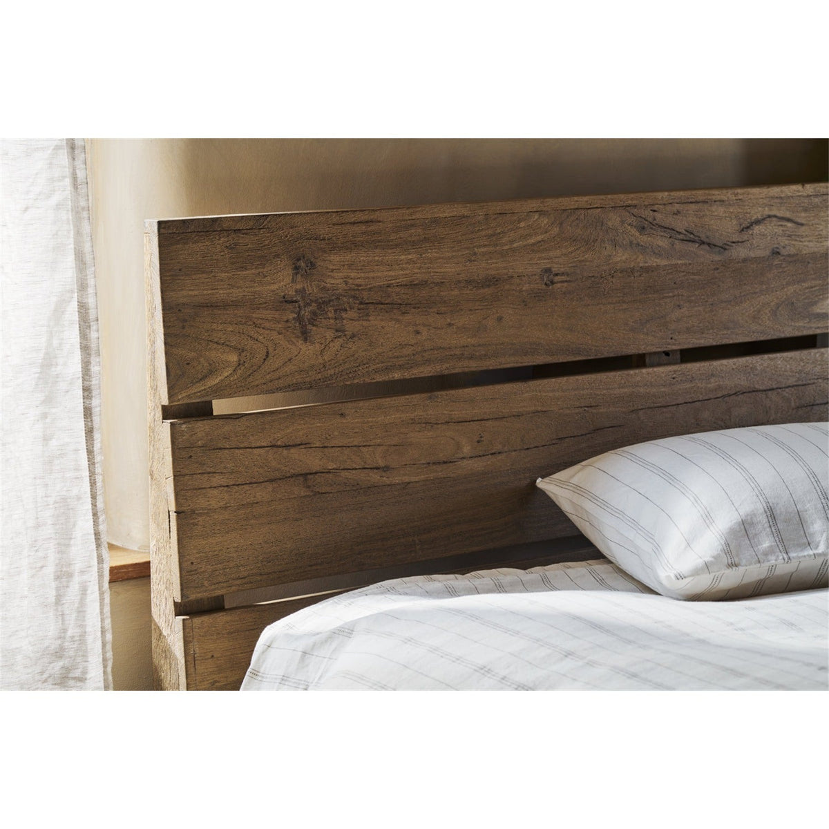 Iya King Reclaimed Wood Bed Frame - Natural