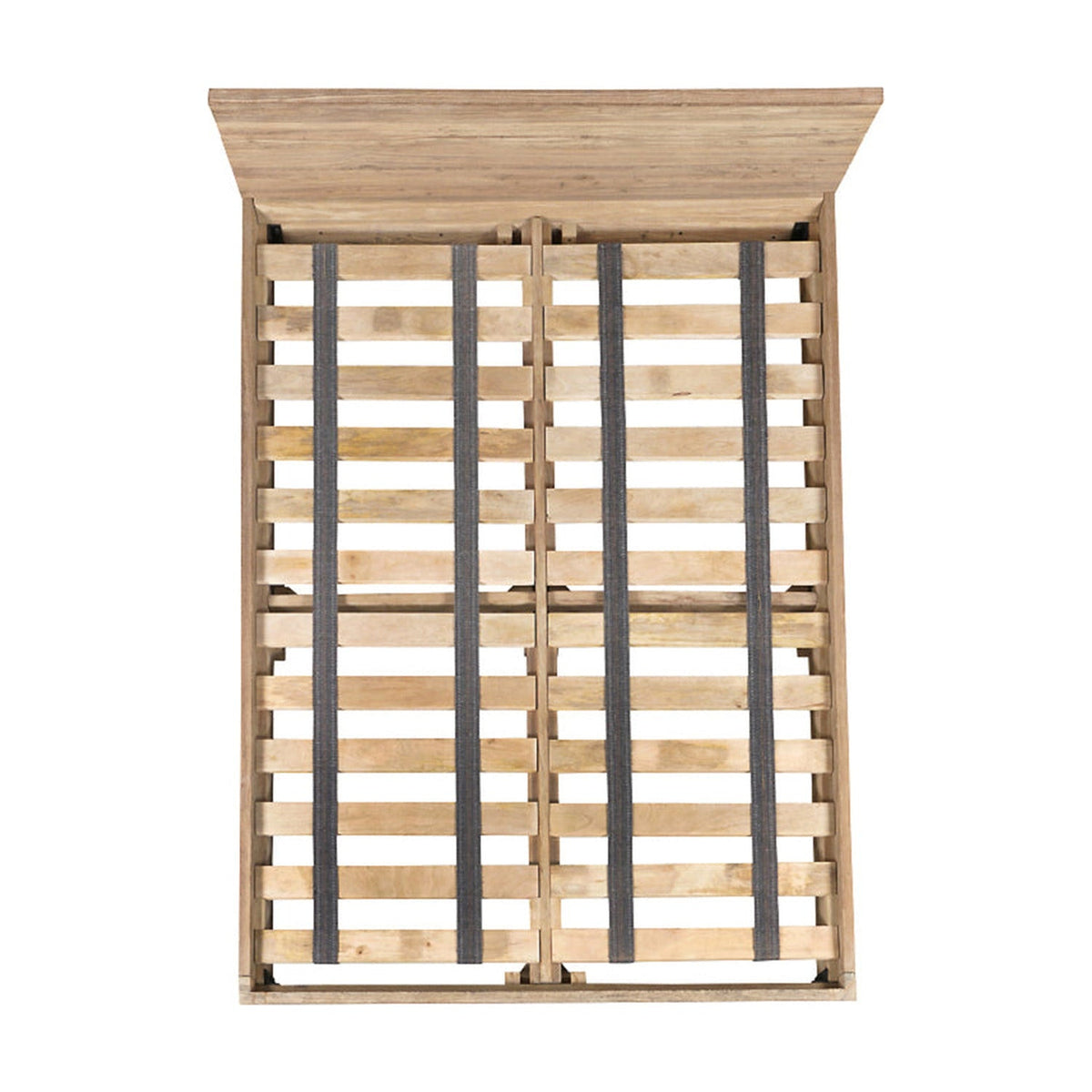 Iya Super King Reclaimed Wood Bed Frame - Natural