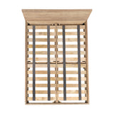 Iya Super King Reclaimed Wood Bed Frame - Natural