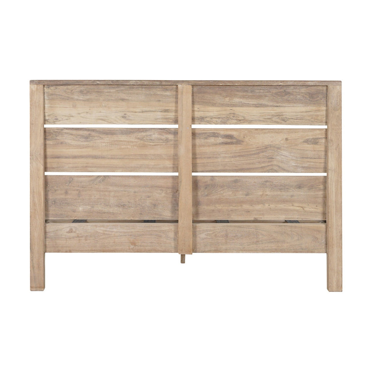 Iya Super King Reclaimed Wood Bed Frame - Natural