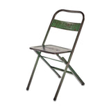 Ishan Reclaimed Iron Folding Chair