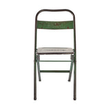 Ishan Reclaimed Iron Folding Chair
