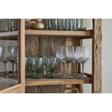 Ibo Tall Reclaimed Wood Display Cabinet - Natural