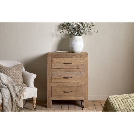 Iya Small Reclaimed Wood Chest of Drawers - Natural