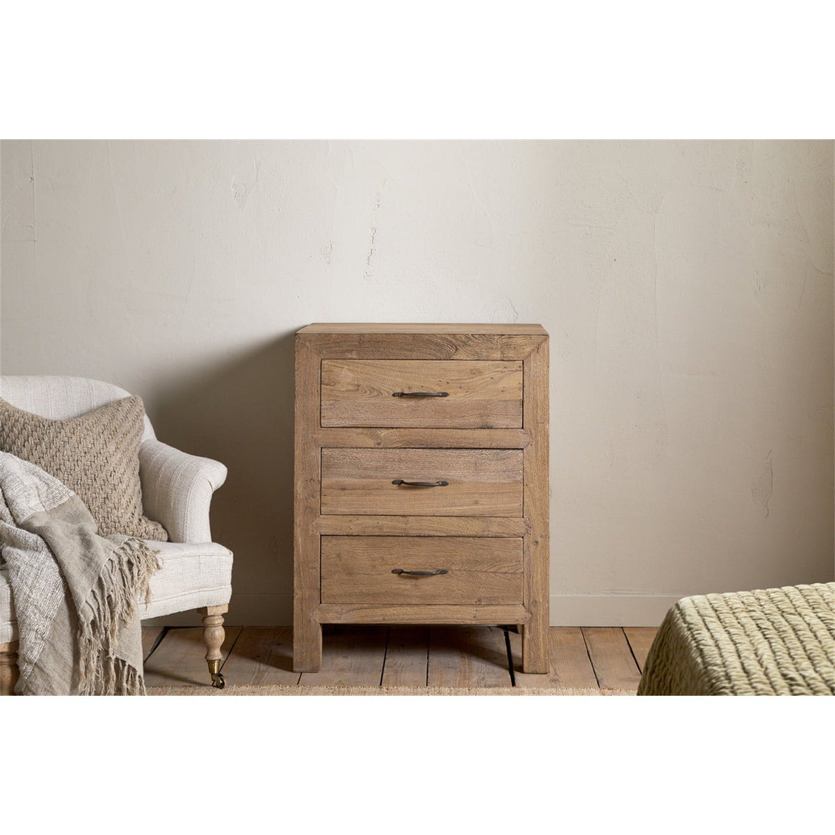 Iya Small Reclaimed Wood Chest of Drawers - Natural