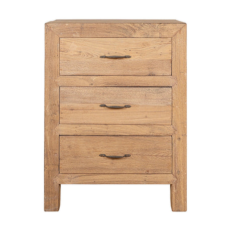 Iya Small Reclaimed Wood Chest of Drawers - Natural