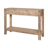 Ibo Reclaimed Wood 3 Drawer Console Table - Natural