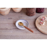 Indigo Drop Ceramic Spoon Rest - Indigo
