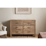 Iya Large Reclaimed Wood Chest of Drawers - Natural
