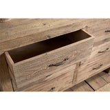 Iya Large Reclaimed Wood Chest of Drawers - Natural