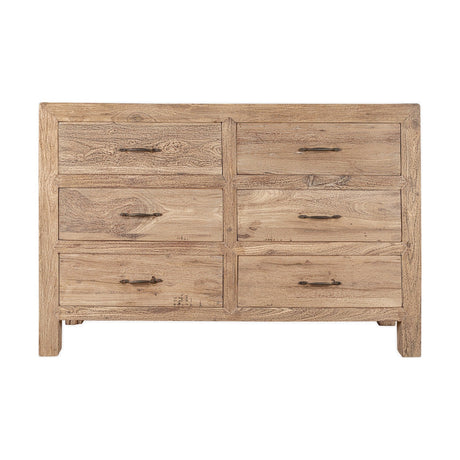 Iya Large Reclaimed Wood Chest of Drawers - Natural