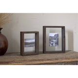 Indu 6 x 8" Mango Wood Photo Frame - Dark Ash