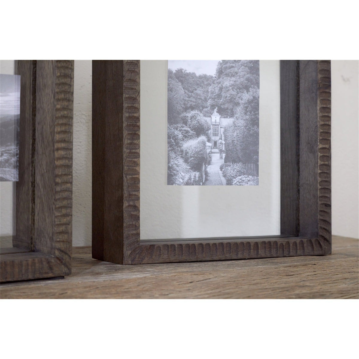 Indu 6 x 8" Mango Wood Photo Frame - Dark Ash