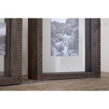 Indu 6 x 8" Mango Wood Photo Frame - Dark Ash