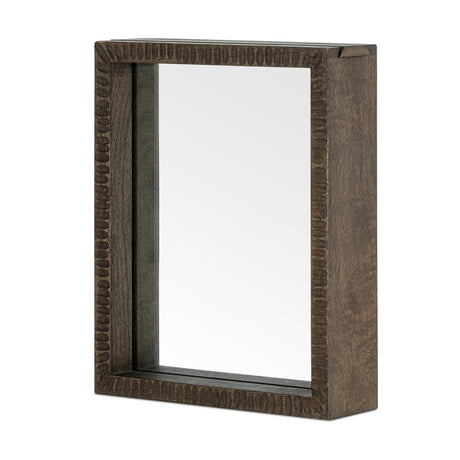Indu 8 x 10" Mango Wood Photo Frame - Dark Ash