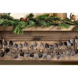 Ishana Christmas Garland - Antique Brass