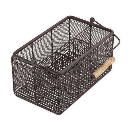 Inkollu Wire Utensil Holder - Aged Brass