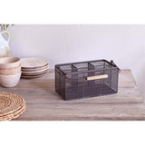 Inkollu Wire Utensil Holder - Aged Brass