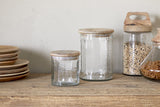 Igoko Medium Recycled Glass Storage Jar - Clear