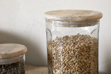 Igoko Medium Recycled Glass Storage Jar - Clear