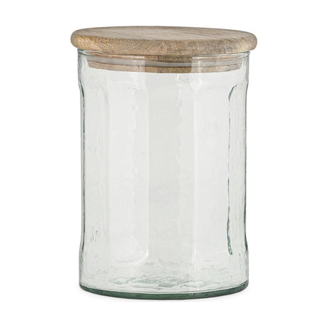 Igoko Medium Recycled Glass Storage Jar - Clear