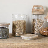 Igoko Small Recycled Glass Storage Jar - Clear