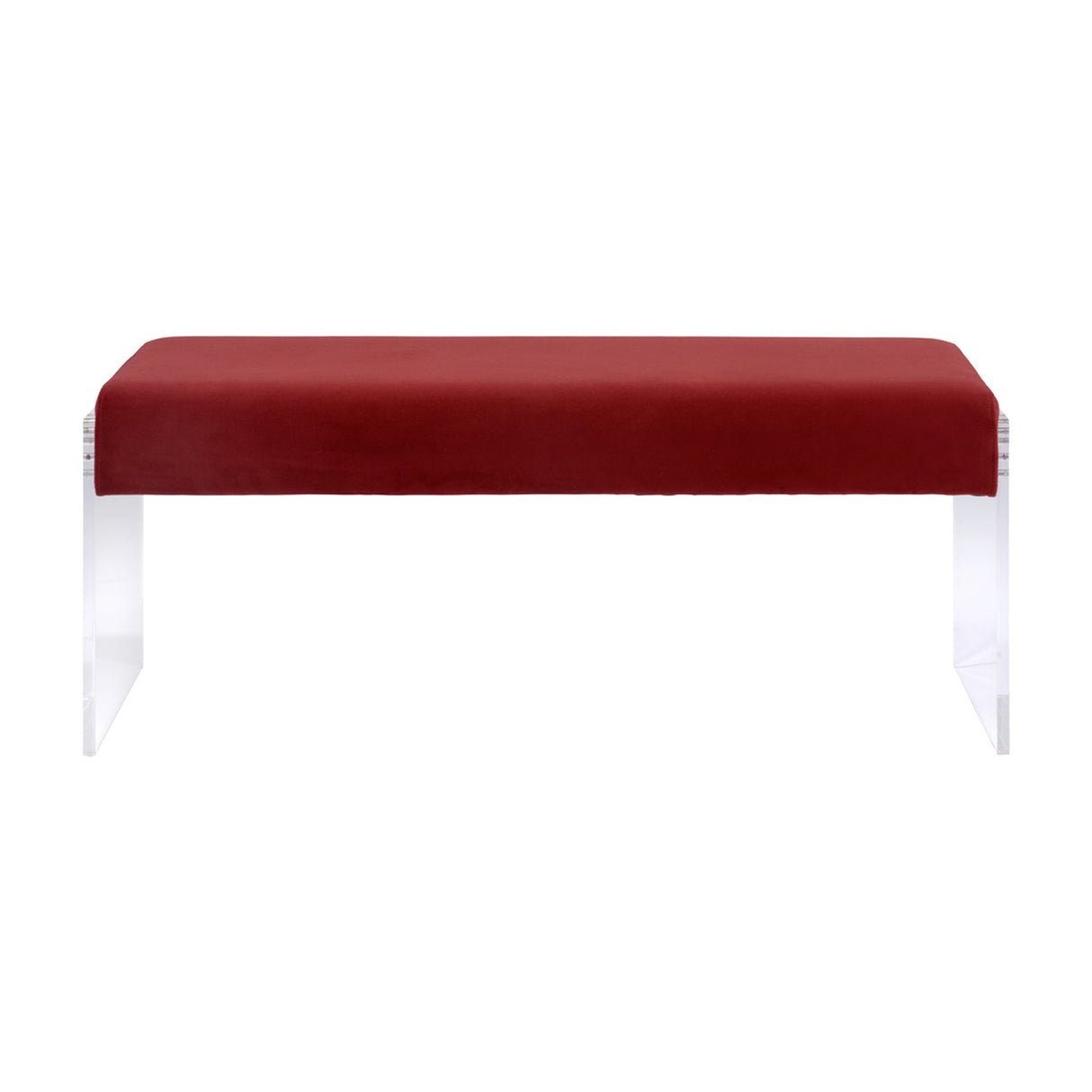 Ikos Bench – Brick with Clear