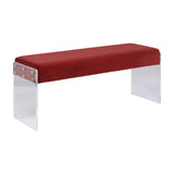 Ikos Bench – Brick with Clear