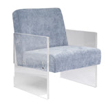 Ikos Accent Chair - Carolina Blue