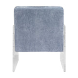 Ikos Accent Chair - Carolina Blue