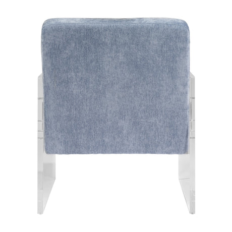 Ikos Accent Chair - Carolina Blue