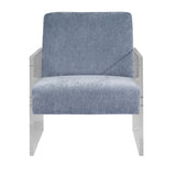 Ikos Accent Chair - Carolina Blue
