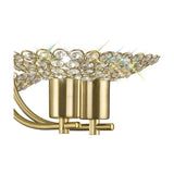 Ellen 5 Light G9 Semi Flush Ceiling Light 58cm - Satin Brass