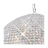 Ava 18 Light G9 Chandelier 1m - Polished Chrome