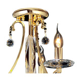 Bianco 3 Light E14 Ceiling Light 44cm - French Gold