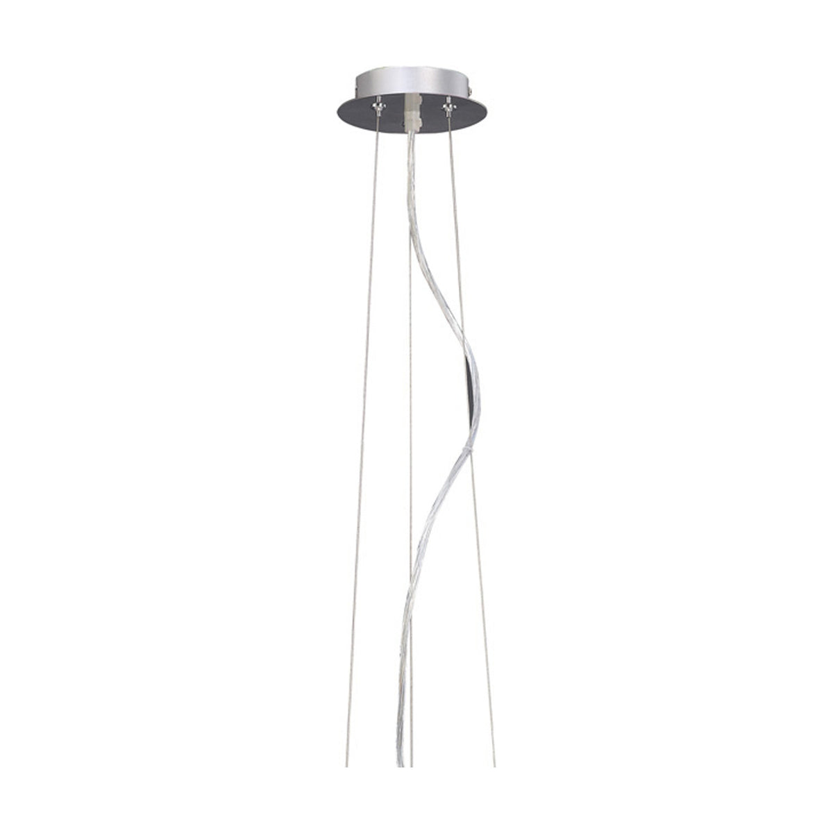 Nerissa 4 Light E14 Chandelier 35cm - Polished Chrome