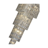Gianni 11 Light E14 Chandelier 50cm Drop - Polished Chrome