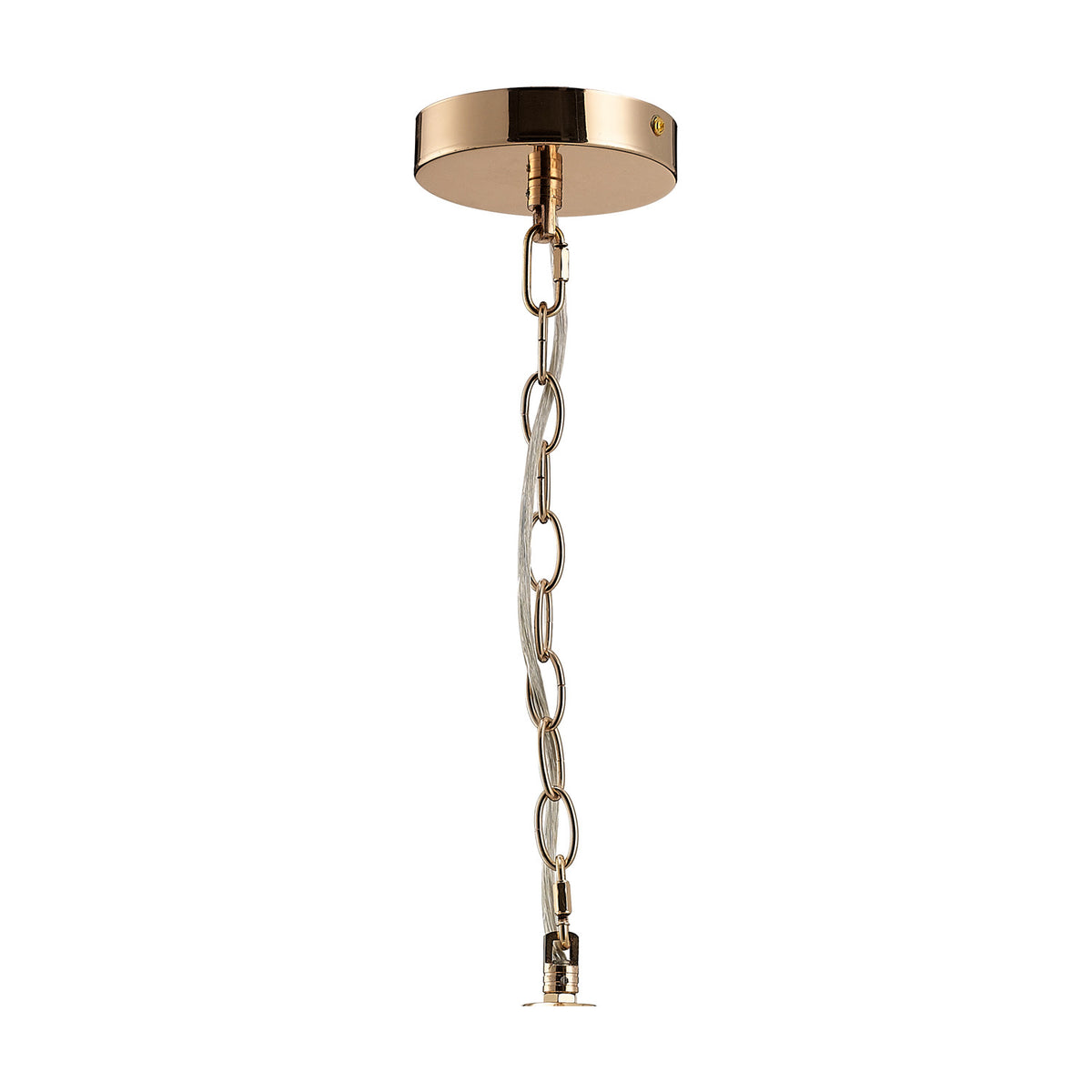 Kudo Lamp Shade 19cm Crystal - French Gold