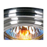 Crystal Shallow Downlight Rim 62mm Cut-Out 90mm Dia - Clear