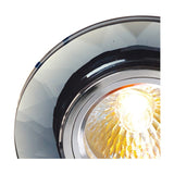 Crystal Round Downlight Rim Chamfered - Clear